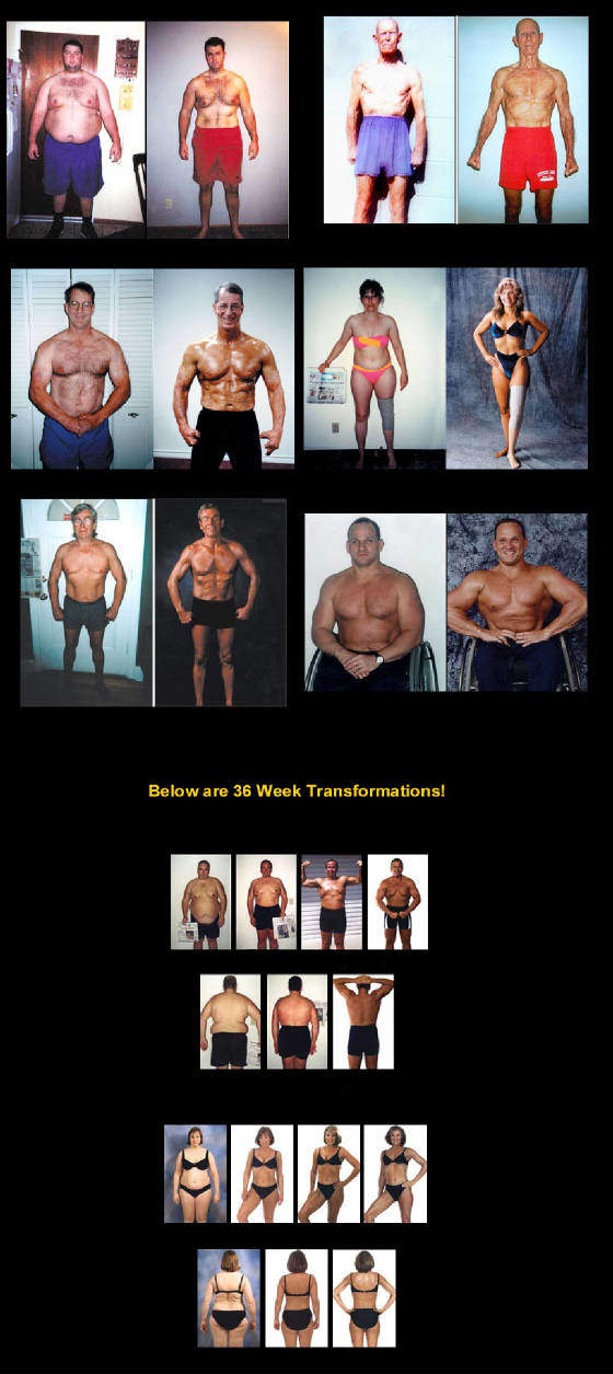 36 Week Weight Loss Transformations