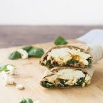 Filling Spinach & Egg White Wrap