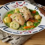 Healthy One Pot Chicken Dinner with Fresh Dill