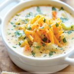 Healthy Spicy Chicken Chowder with Carrot Noodles