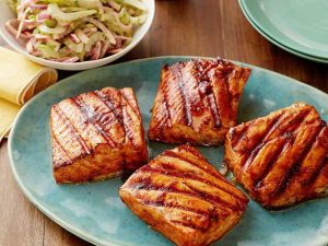 Healthy Sweet Tangy Salmon