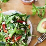 Healthy Turkey, Mint and Spinach Salad