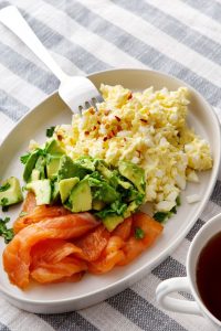 Protein Packed Salmon and Broccoli Scramble