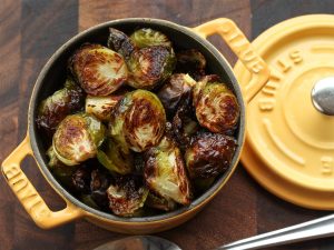 Roasted Brussels Sprouts Crunchy Treat